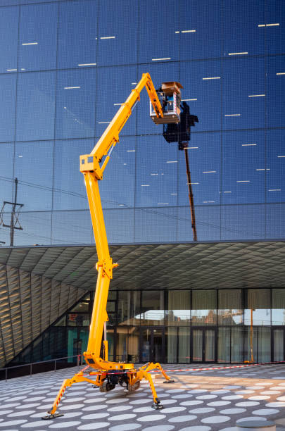 Commercial and residential window cleaning services by CanGuard Maintenance.